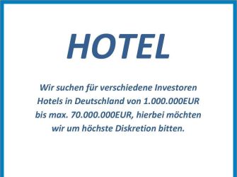 Für Investoren Hotel gesucht